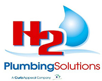 H2O Plumbing Solutions Logo Red